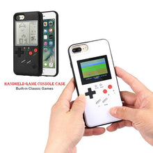Load image into Gallery viewer, Optional Voll Farbe Display Gameboy Design Stil Weichen Silikon Telefon Abdeckung Gameboy telefon Fall für iPhone 6 6 S 7 8 Plus X Klassische