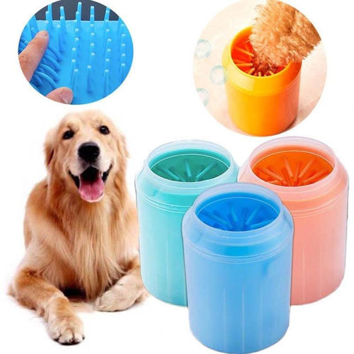 Tragbare Pet Fuß Washer Tasse Pfote Sauber Pinsel Hund Pfote Reiniger Weichen Sanfte Silikon Schnell Washer Schmutzig Katze Fuß Reinigung pinsel