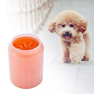 Tragbare Pet Fuß Washer Tasse Pfote Sauber Pinsel Hund Pfote Reiniger Weichen Sanfte Silikon Schnell Washer Schmutzig Katze Fuß Reinigung pinsel